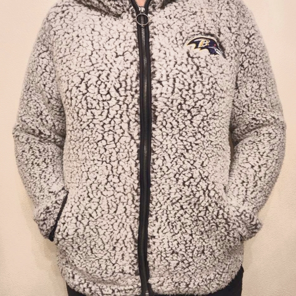 NFL Ravens Soft Zip Hoodie - Picture 2 of 6